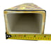 Tika by Lotus Sunflower Wall Pocket Vases Ceramic Tapered Yellow Red 11 Inch