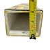 Tika by Lotus Sunflower Wall Pocket Vases Ceramic Tapered Yellow Red 11 Inch