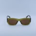 New Saint Laurent SL713 004 Sunglasses - Green Frame, Brown Lenses