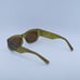 New Saint Laurent SL713 004 Sunglasses - Green Frame, Brown Lenses