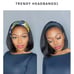 LUVME 12 Black HeadBand Wig