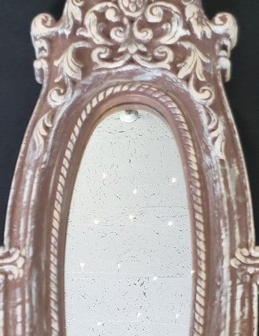 Vintage Handpainted Mirror