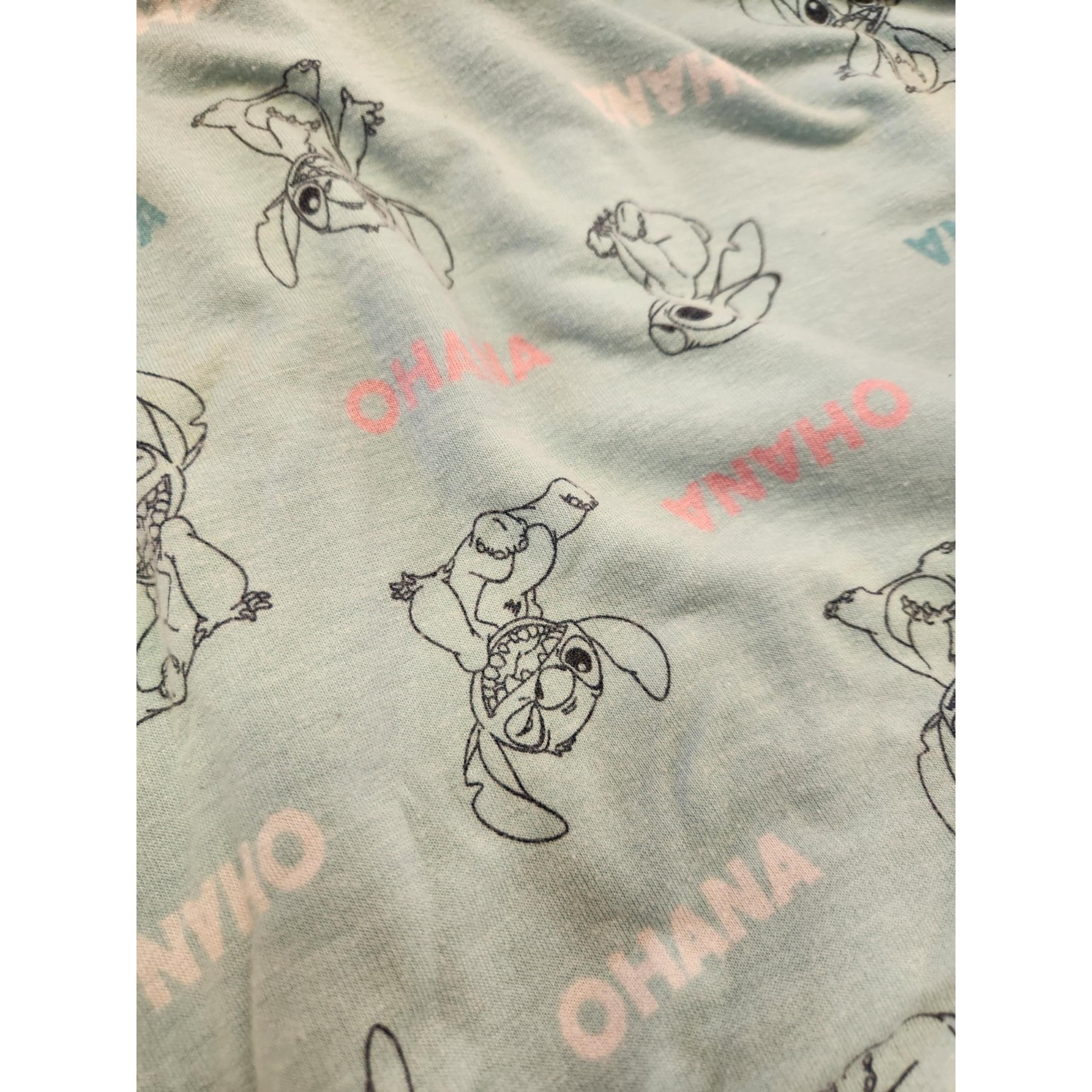 Disney Stitch Aqua Lounge Pajamas Shorts Size 2XL