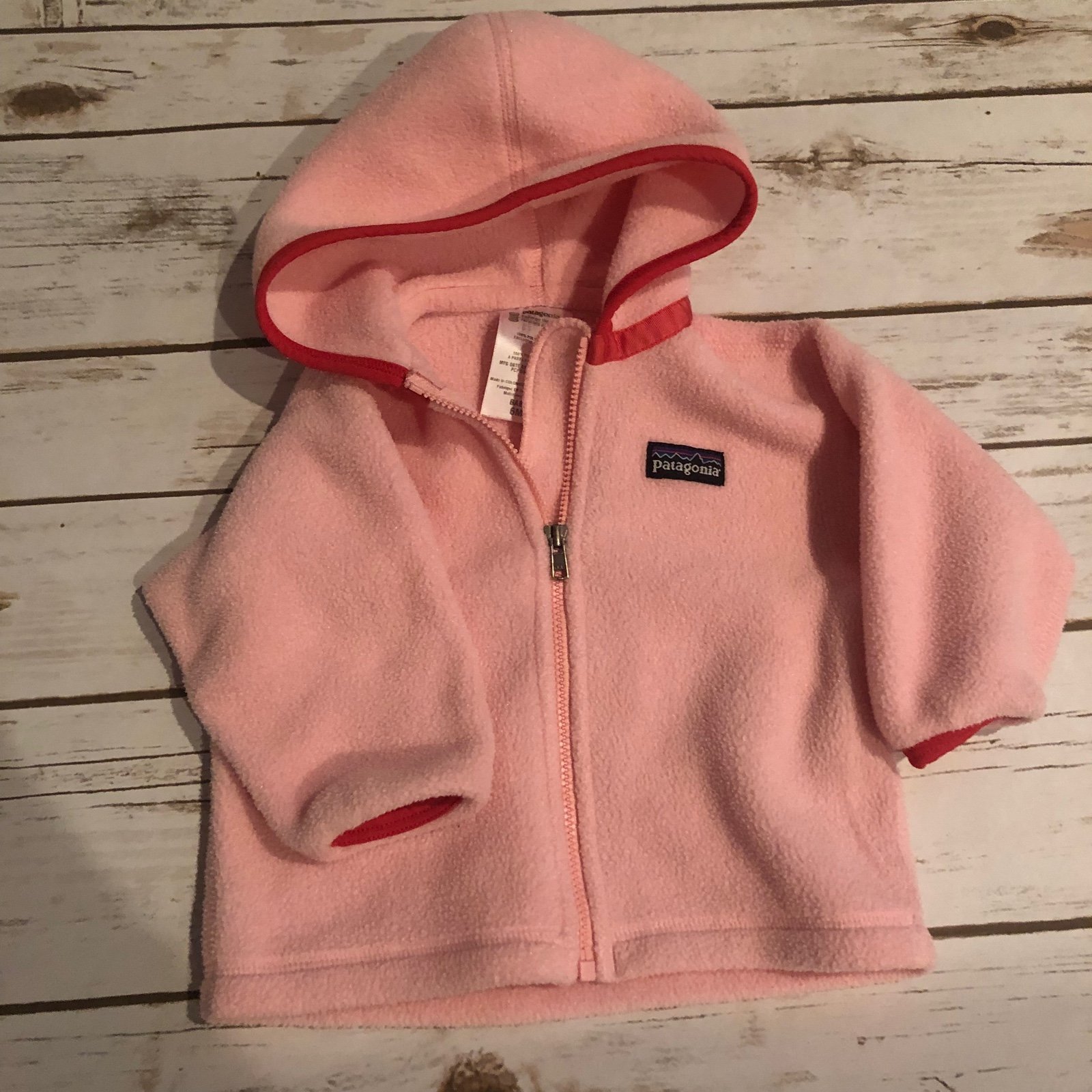 Patagonia pink synchilla sweater