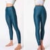 Sweaty Betty Teal Blue High Waisted Full Length High Shine Leggings