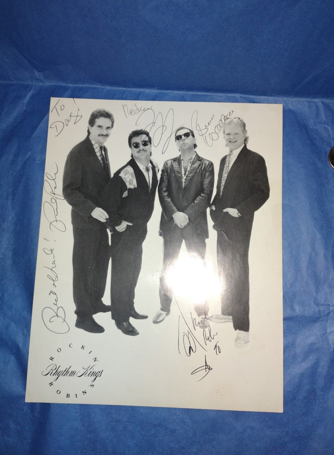 Rockin robins the rhythm Kings signed autographed photo