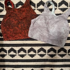 Two Wunder Lululemon sports bras