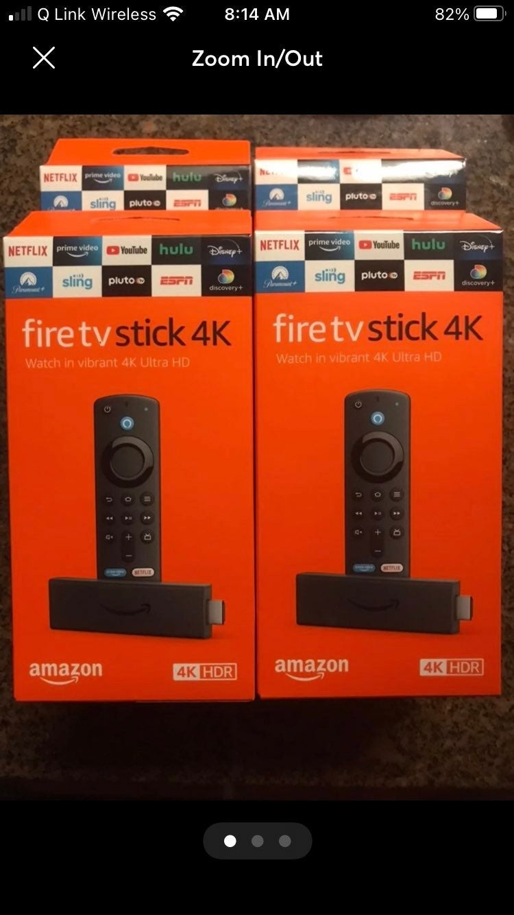 Amazon Fire TV Stick 4K (for 1 firestick)