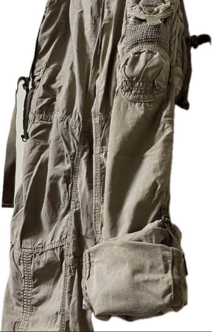パンツ 00s archive bondage cargo pants grunge Grunge Archive Cargo Pants