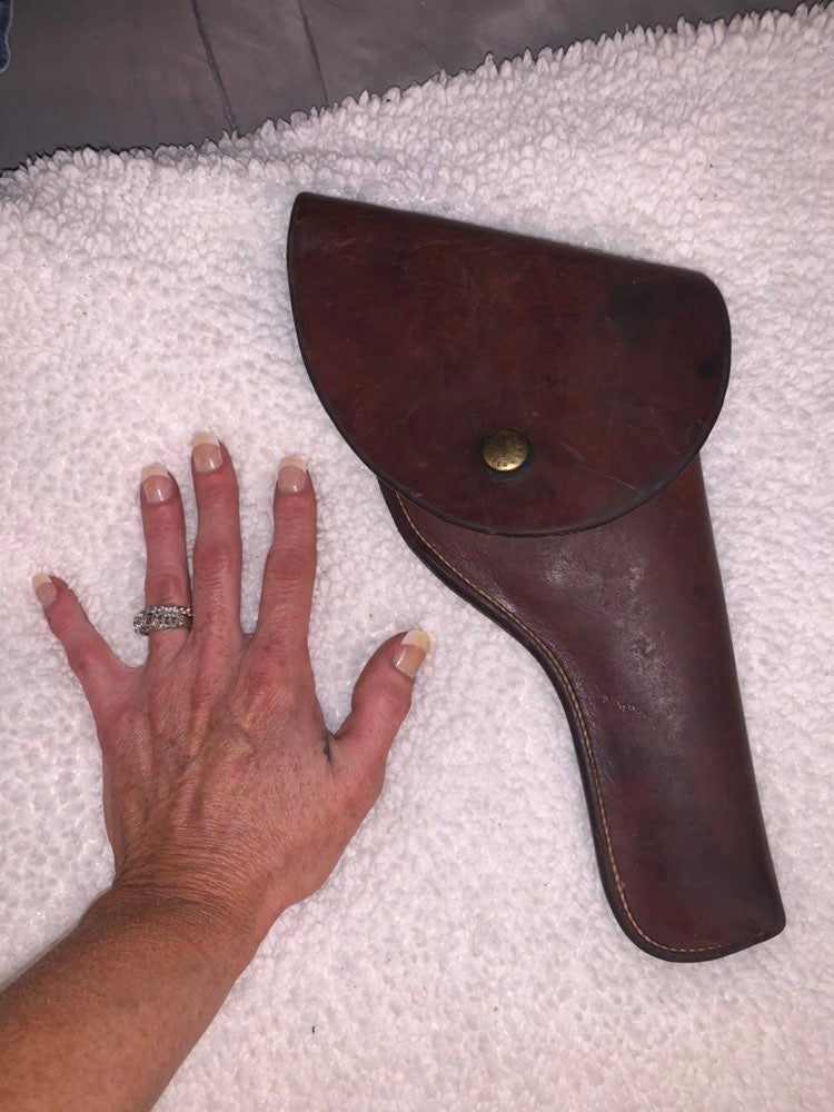 Rare Hand made vintage leather holster