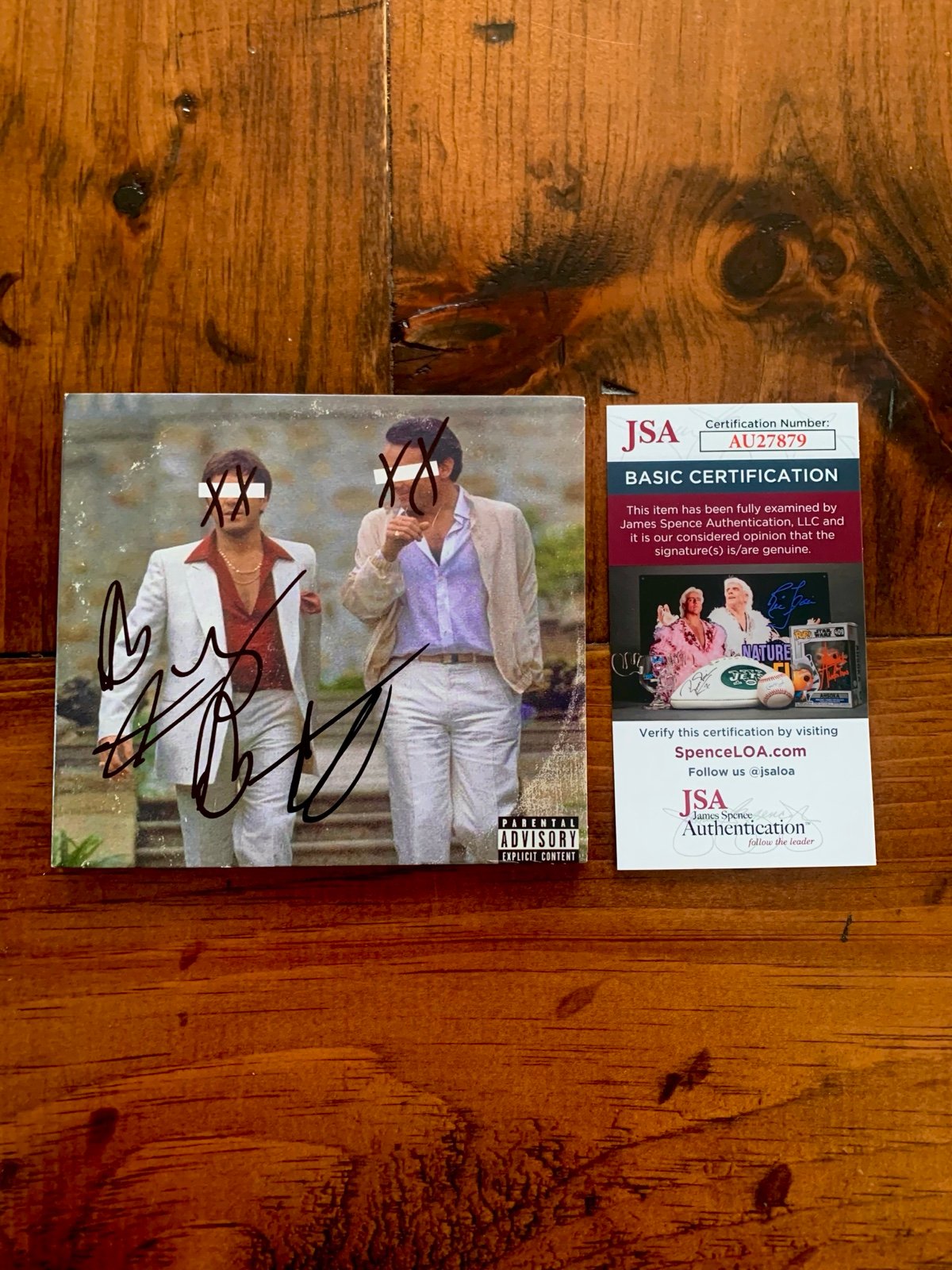 signed Benny the butcher CD