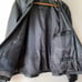 SADDLEBRED Black Leather Full-Zip Motorcycle Jacket