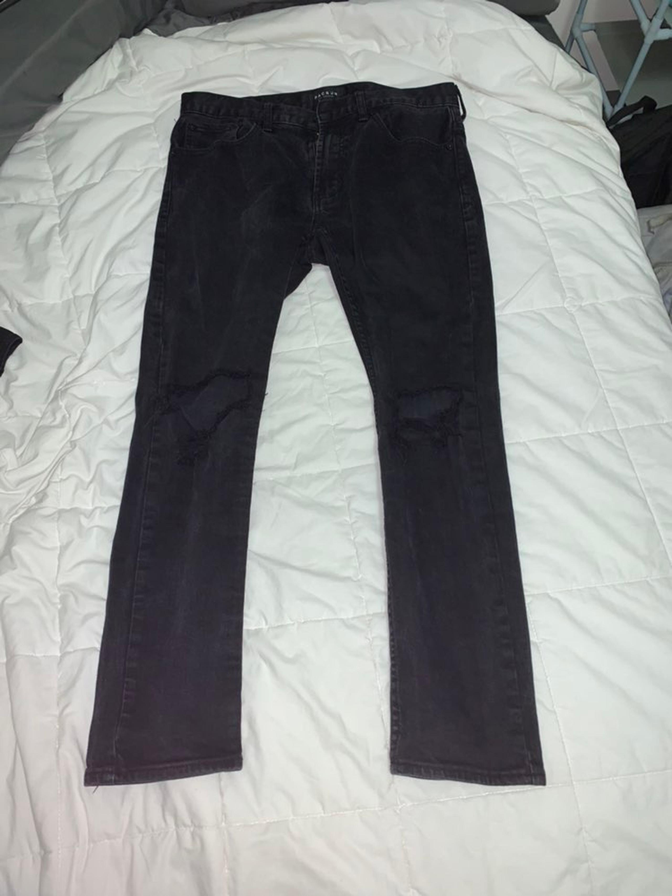 pacsun distressed denim