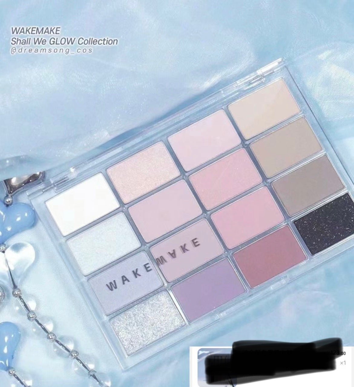 WAKEMAKE Soft Blurring Eye Palette #13 - detail