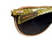 Breed Apollo Gold Tone Frame Double Bridge Dark Lenses Aviator Sunglasses Men’s