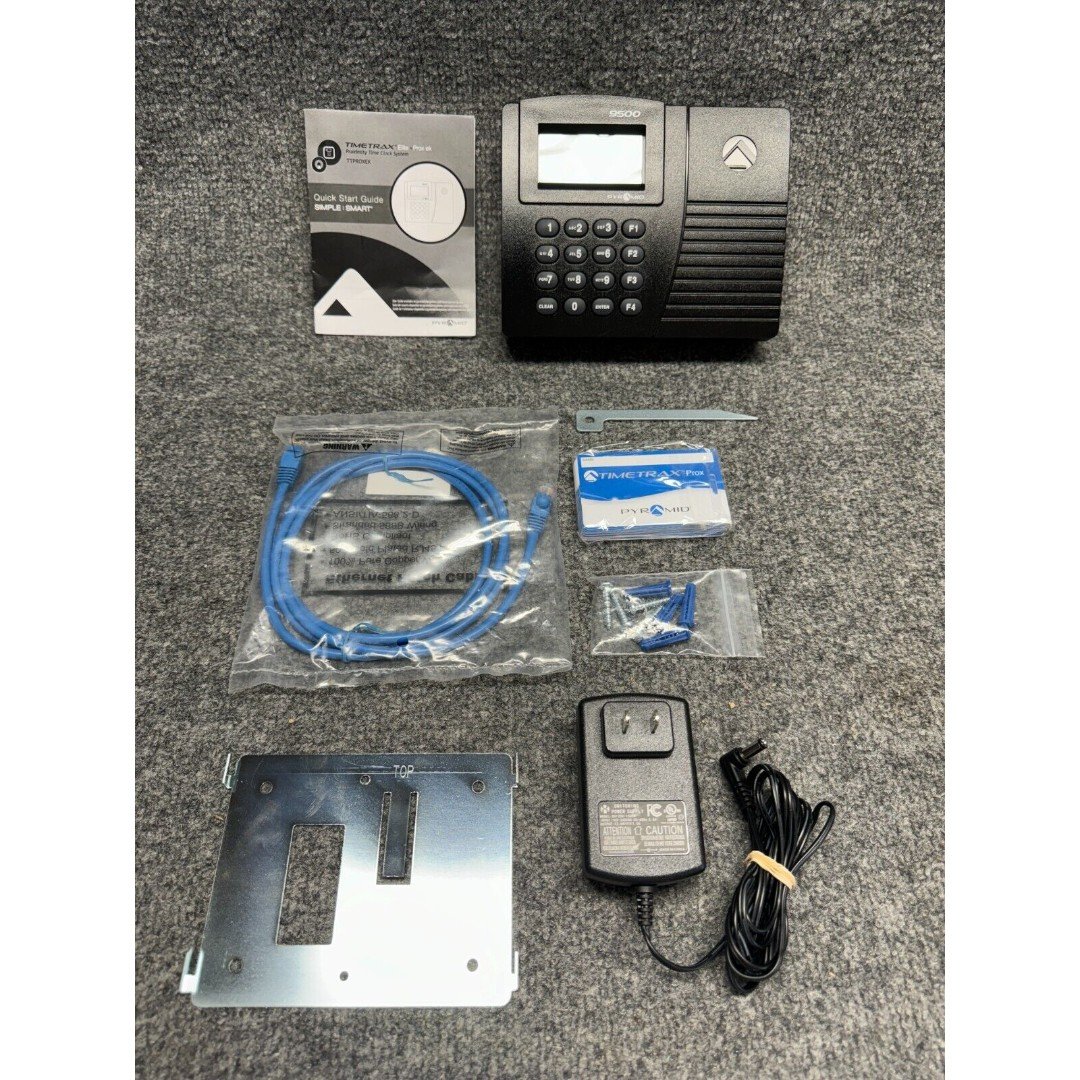 PYRAMID TimeTrax Automated Proximity Time Clock System, PPDLAUBKN - NEW/NO BOX