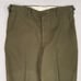 Vintage 70s Military Cold Weather Wool Field Trousers Mens M Green M-1951 Pants