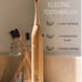Bamboo Electric Toothbrush | Eco-Friendly, Charcoal Bristles & Long Battery Life