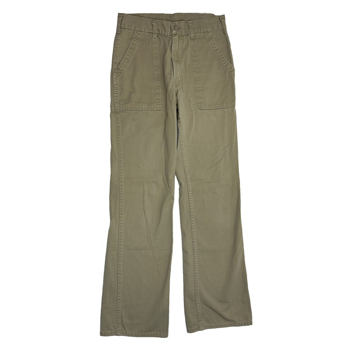 Vintage Womens Medium Baggy High Rise Cargo Chino Pants