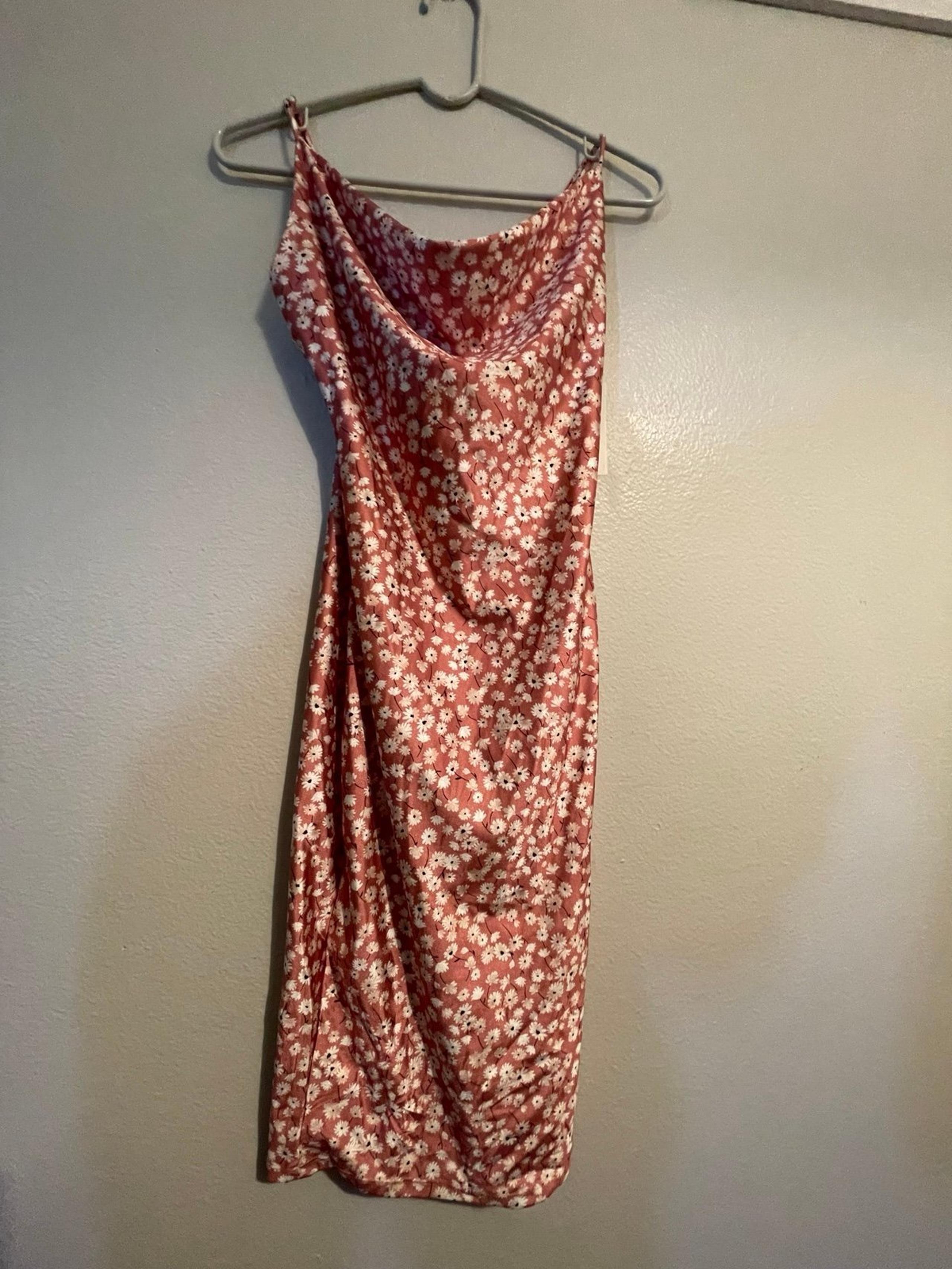 Iris floral dress