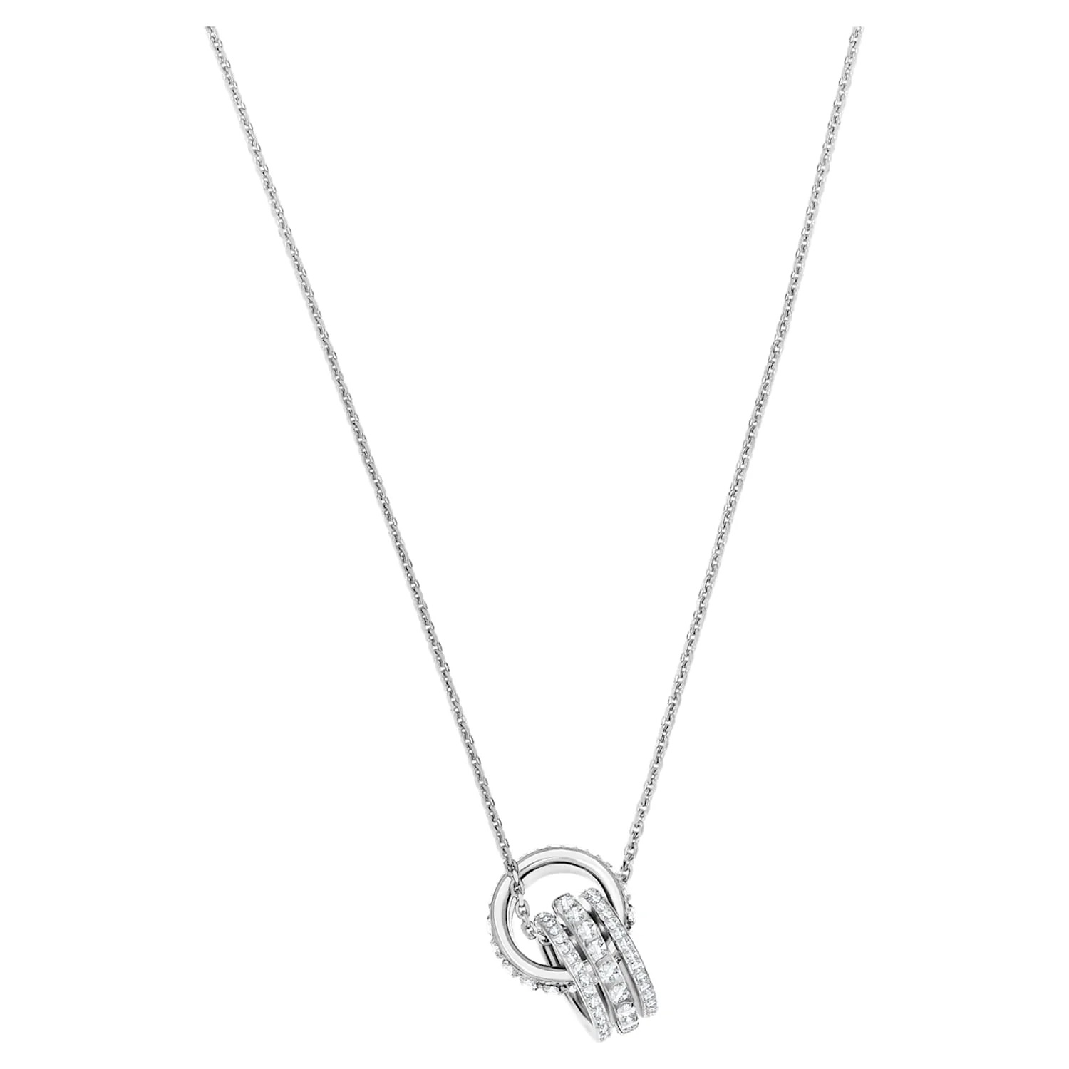 SWAROVSKI Further Pendant Rhodium plated White 5409696