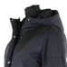 Madewell Chevron Puffer Black Hooded Zip-Up Packable Jacket XXS Primaloft Coat