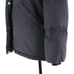 Madewell Chevron Puffer Black Hooded Zip-Up Packable Jacket XXS Primaloft Coat
