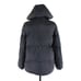 Madewell Chevron Puffer Black Hooded Zip-Up Packable Jacket XXS Primaloft Coat
