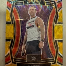 2024 Panini Select WWE CM Punk Gold Prizm Phenomenon 02/10