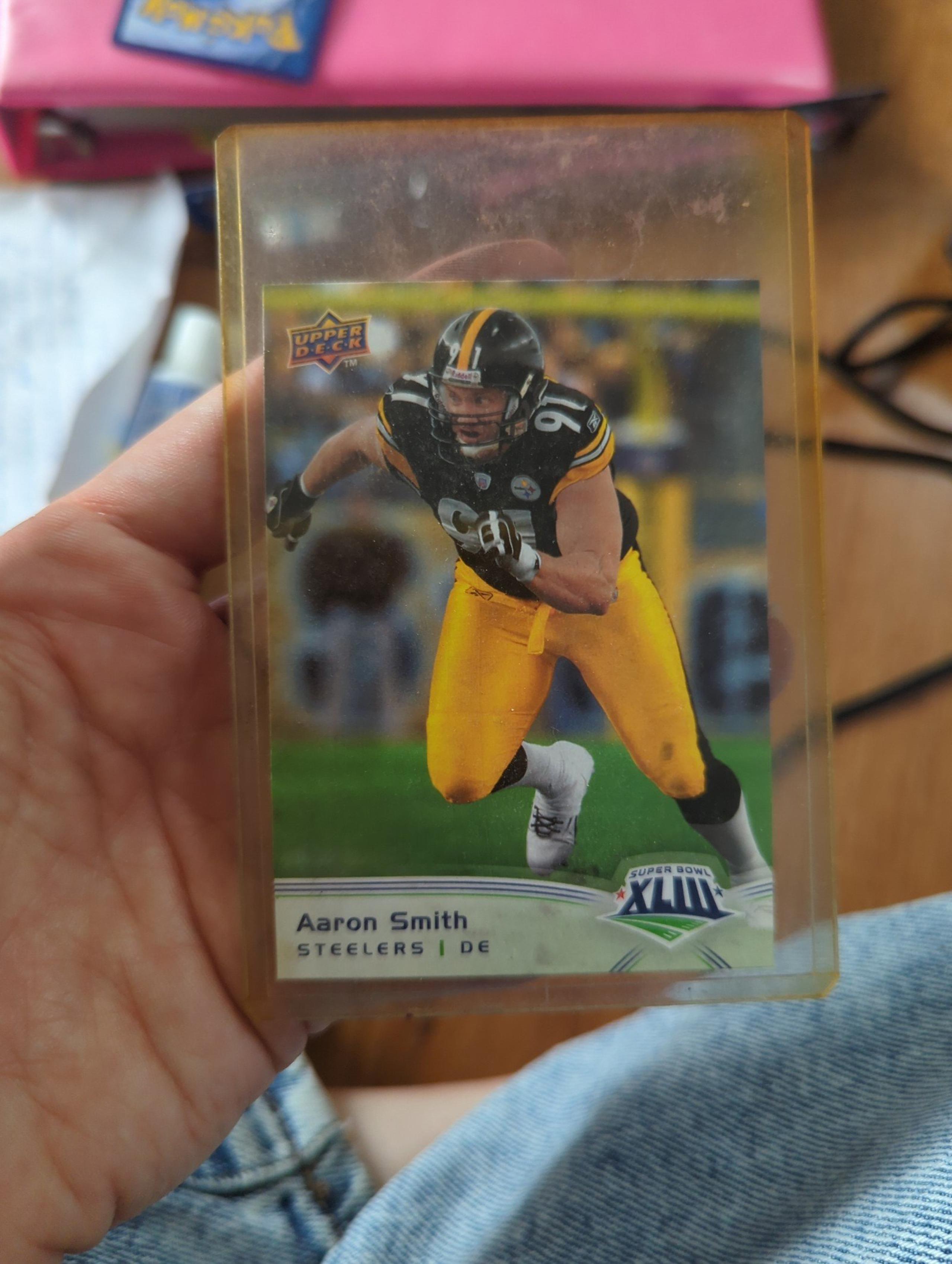 2009 Upper Deck Super Bowl XLIII Box Set #1 Aaron Smith