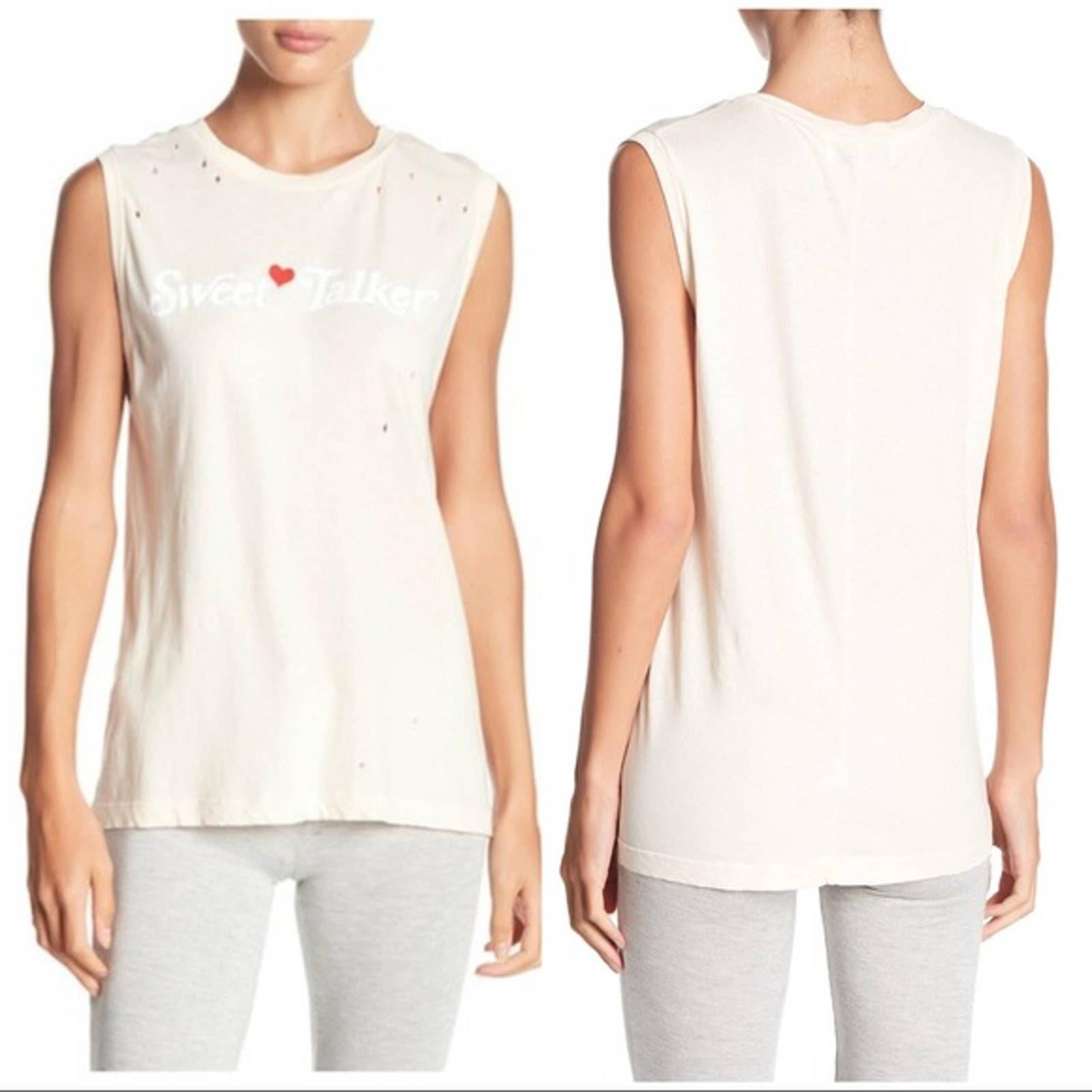 Wildfox sweet talker tank top medium nwt