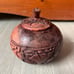 Wooden sugar jar handmade