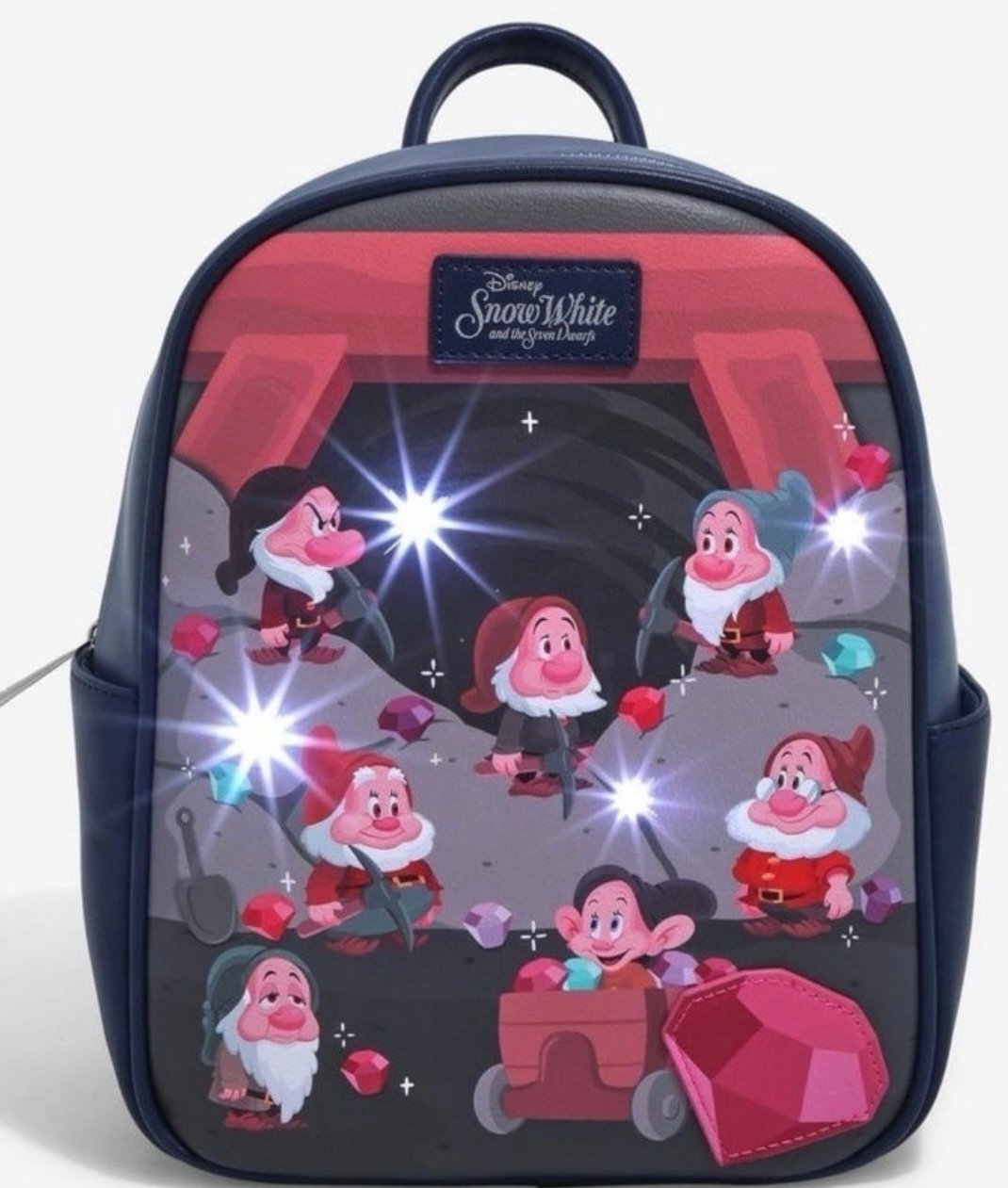 Disney Snow White and the Seven Dwarfs Mining Light-Up Mini Backpack