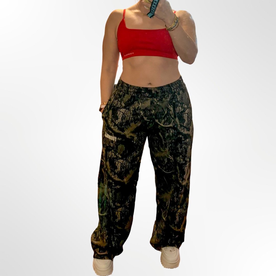 Youngla tree camo baggy sweats YLA