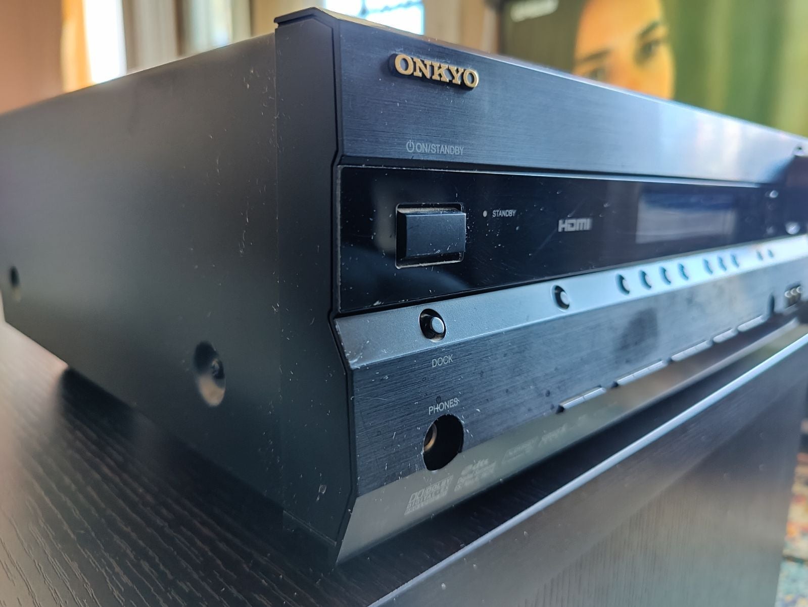 Onkyo HT-R560 1200W 7.2 Surround Multi Channel AV Receiver Not Working Stuck In