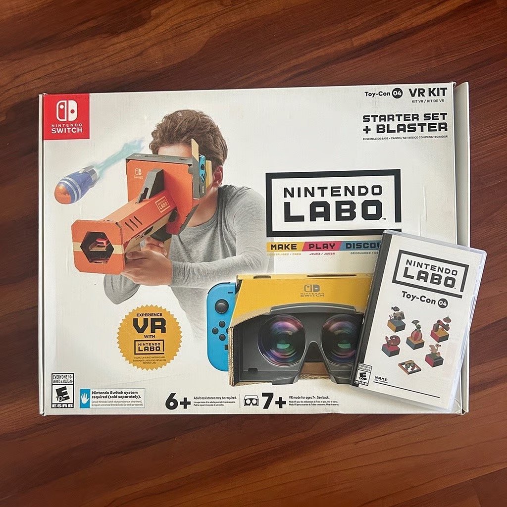 Nintendo Labo Toy-Con 04 VR Kit Starter Kit + Blaster for Nintendo Switch