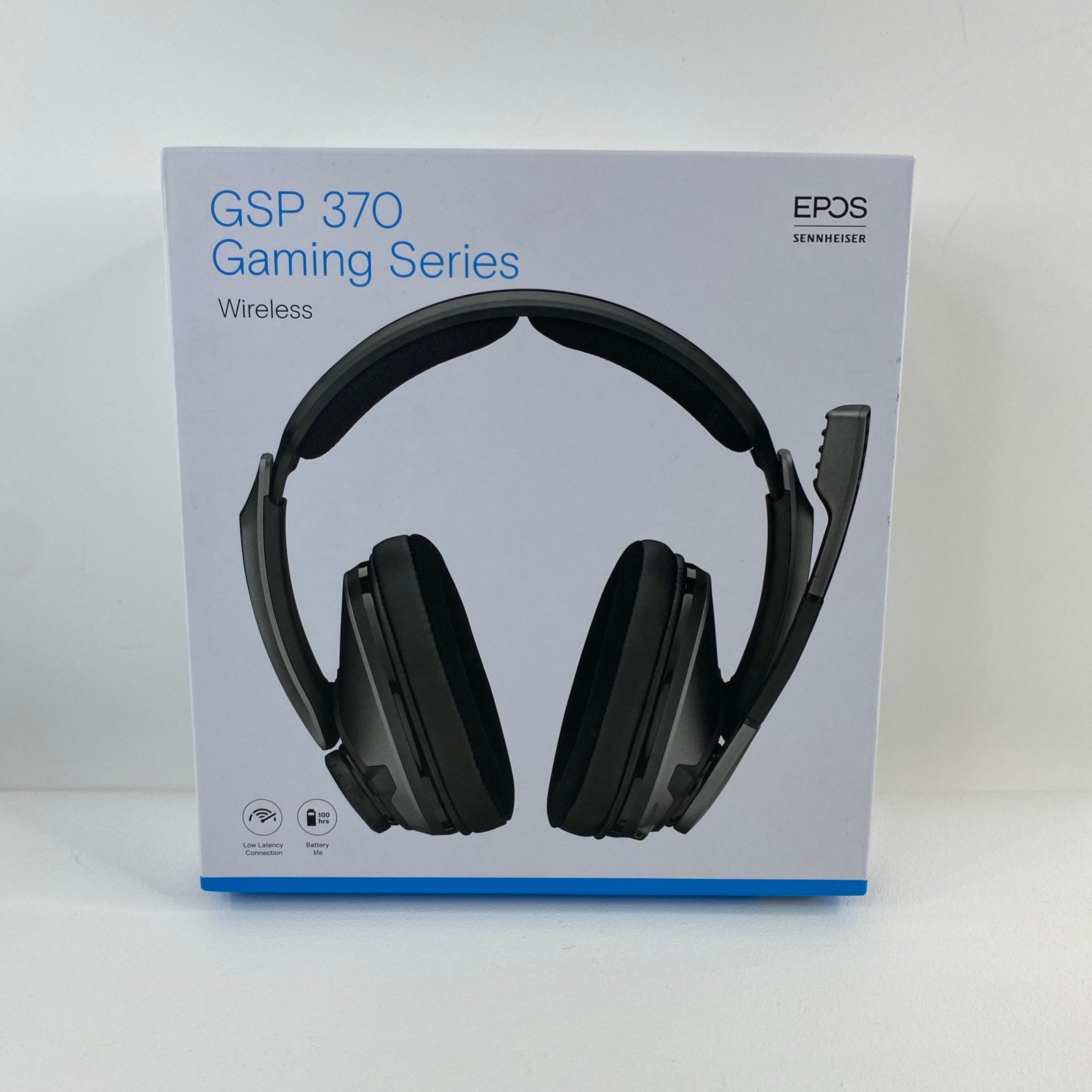 EPOS Sennheiser GSP 370 Over-Ear Wireless Gaming Headset - Black