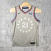 Nike Swingman Joel Embiid Philadelphia 76ers Jersey Mens Size 54