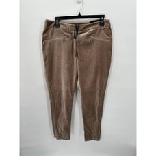 CHICO'S Black Label Velveteen Skinny Leg Pants in Taos Taupe // .5 US 6