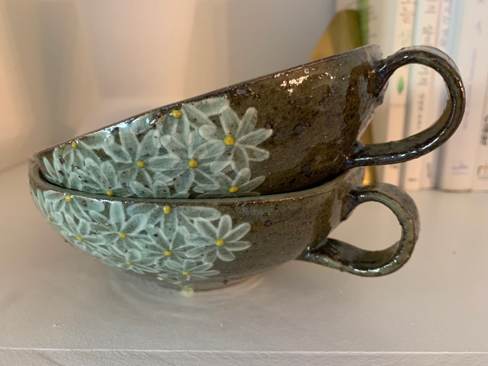 New Hand-crafted bowls/cups (Set of 2)