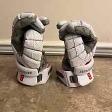 Warrior Burn Lacrosse Gloves size AL #6/9 stitched new