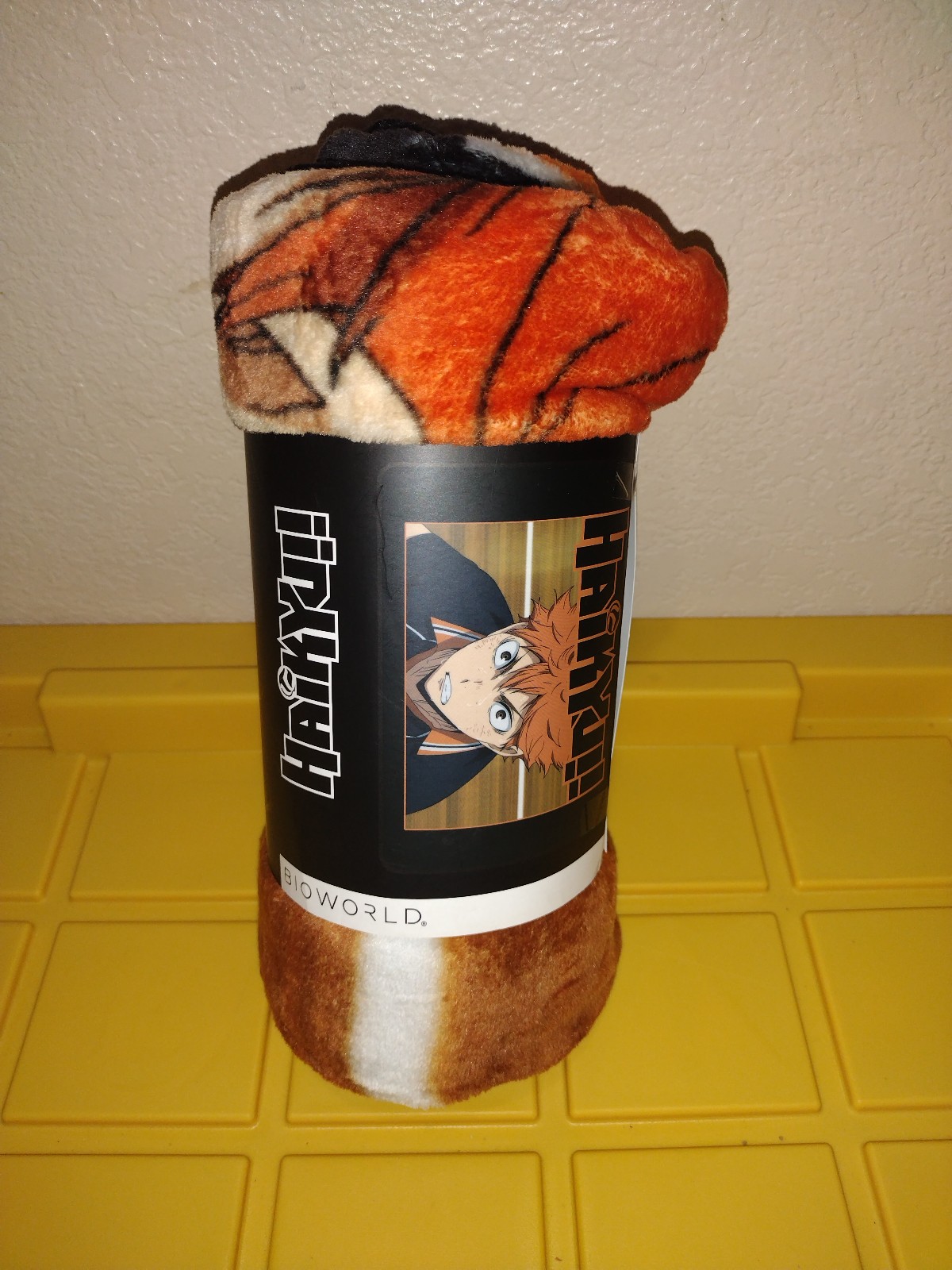 HAIKYU!! PLUSH THROW BIOWORLD HINATA SHOYO 45 x 60 ANIME PLUSH THROW NEW