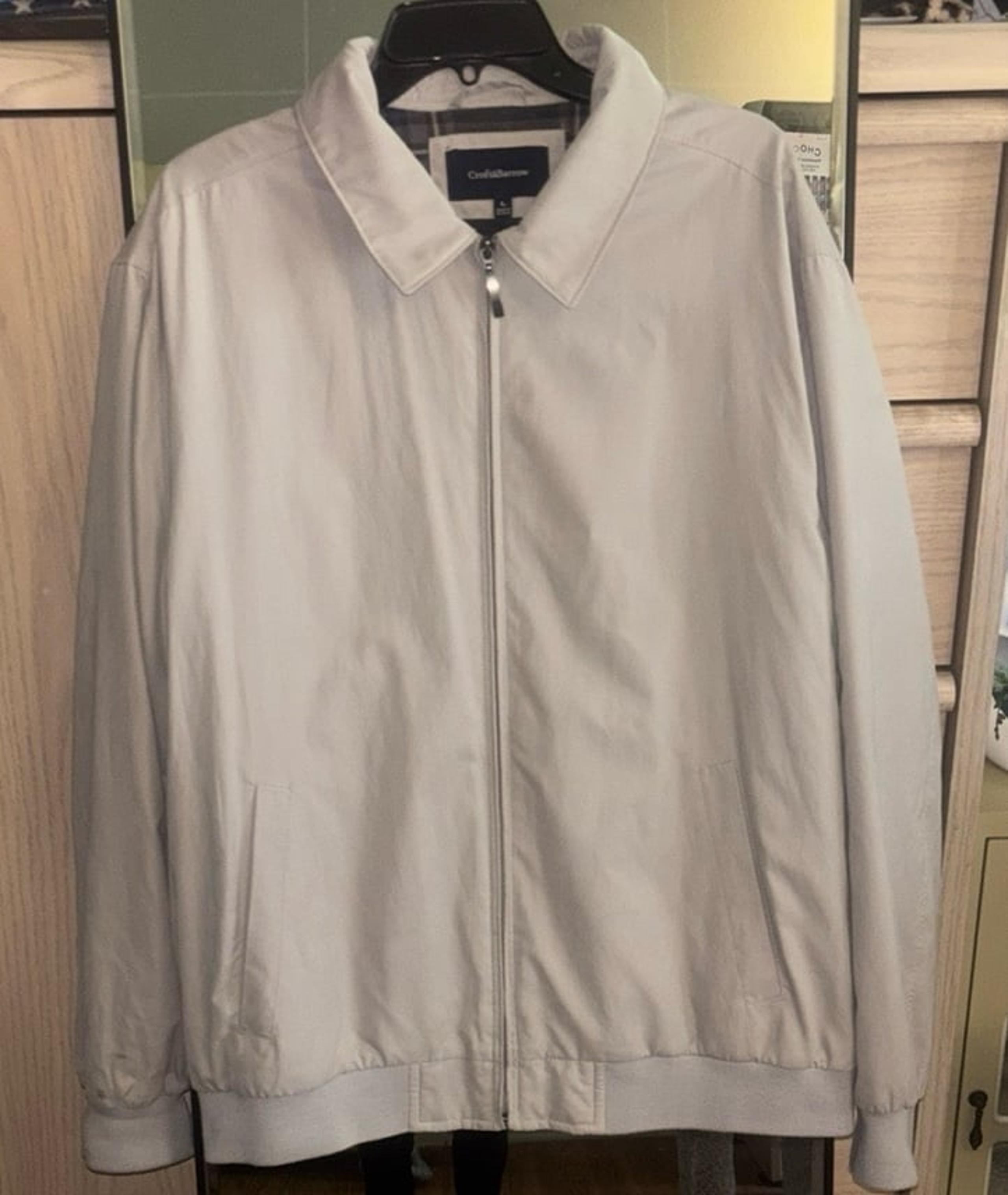 Croft&Barrow Men's Gray Jacket- L