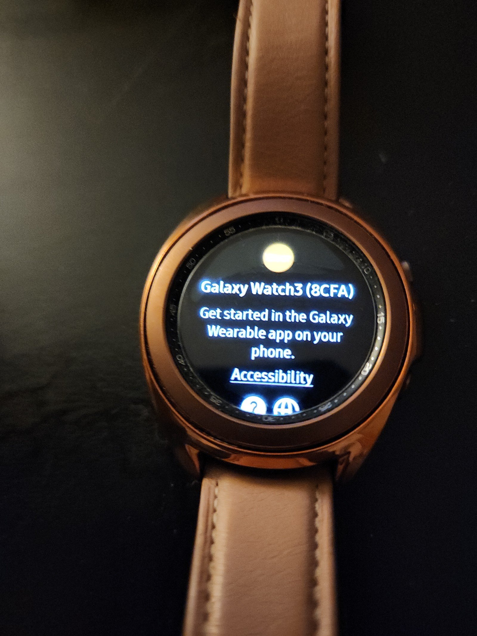 Samsung Galaxy Watch 3 (41mm, GPS, Bluetooth, LTE) Smart Watch in Bronze