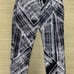 Lululemon Womens White Black Print Jet Crop Pants Size 4