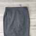 Ann Taylor Grey Pencil Skirt Size: 4P