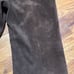 Provence d'amour Dark Brown Suede Boot Cut Pants Women’s Size 12 Leather Western
