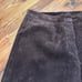 Provence d'amour Dark Brown Suede Boot Cut Pants Women’s Size 12 Leather Western