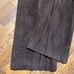 Provence d'amour Dark Brown Suede Boot Cut Pants Women’s Size 12 Leather Western