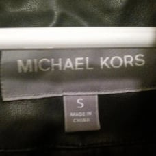 Men's faux leather jacket